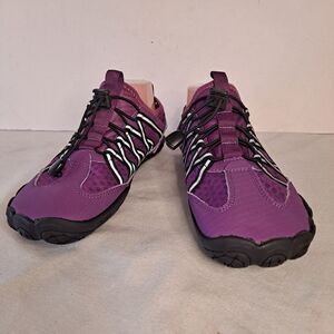 Barefoot Water Shoes Women's 8.5, Men's 7.5 Purple Skaso